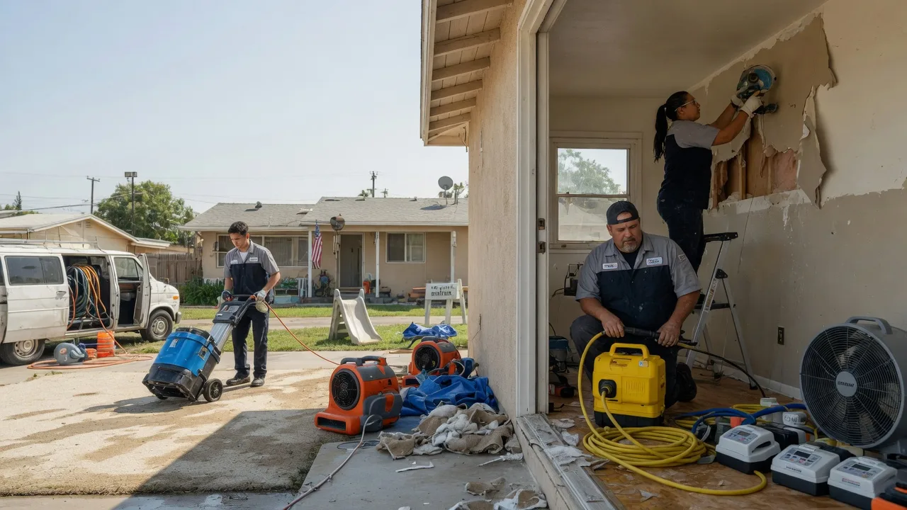 Water Damage Restoration in Burghill, OH near me